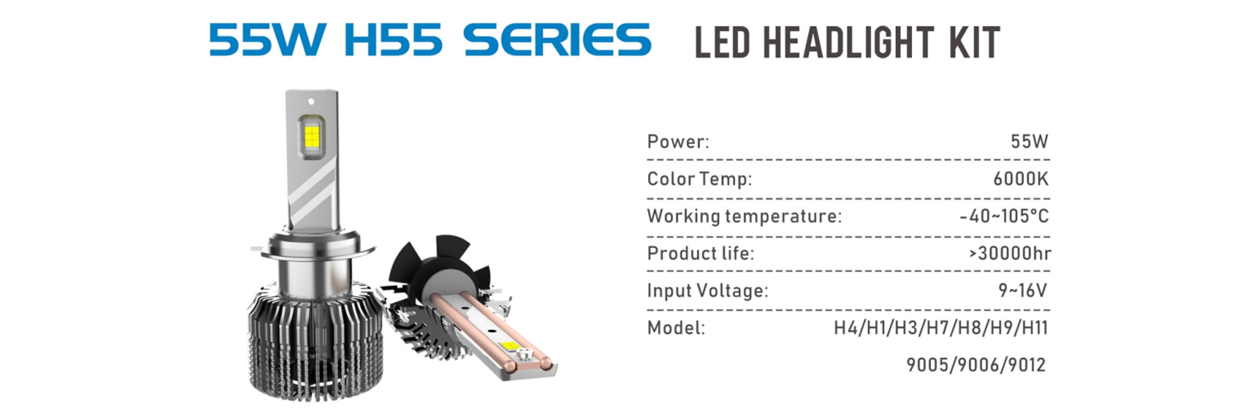 Led Headlight/Ballast/Bulb/beam
